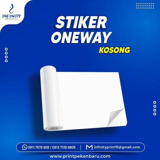 Stiker Oneway Kosong