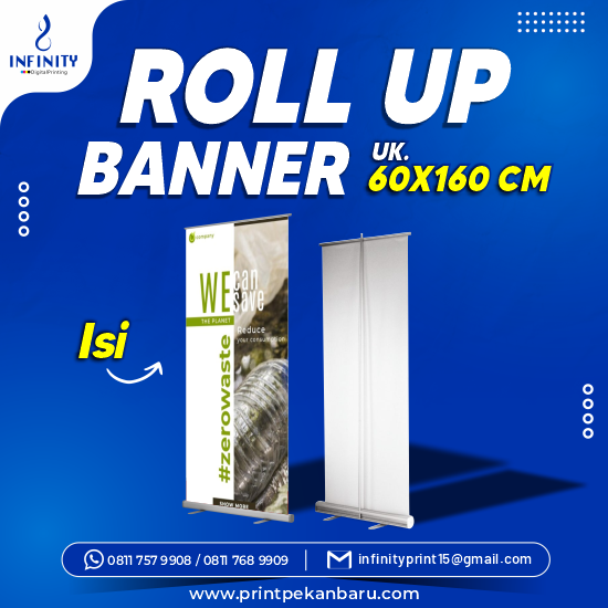 Isi Roll Up Banner 60 x 160 cm